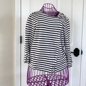 HOST PICK 😍🎈J. Crew 😍🎈Zip up striped jacket